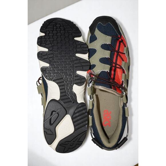 ASICS x COSTS Gel-Mai TR Gore-Tex Sneakers Men’s Size 8.5 Olive Green Black Red - Picture 8 of 8